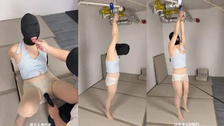 【SM调教】女神调教客户定制《圈养系》第二集